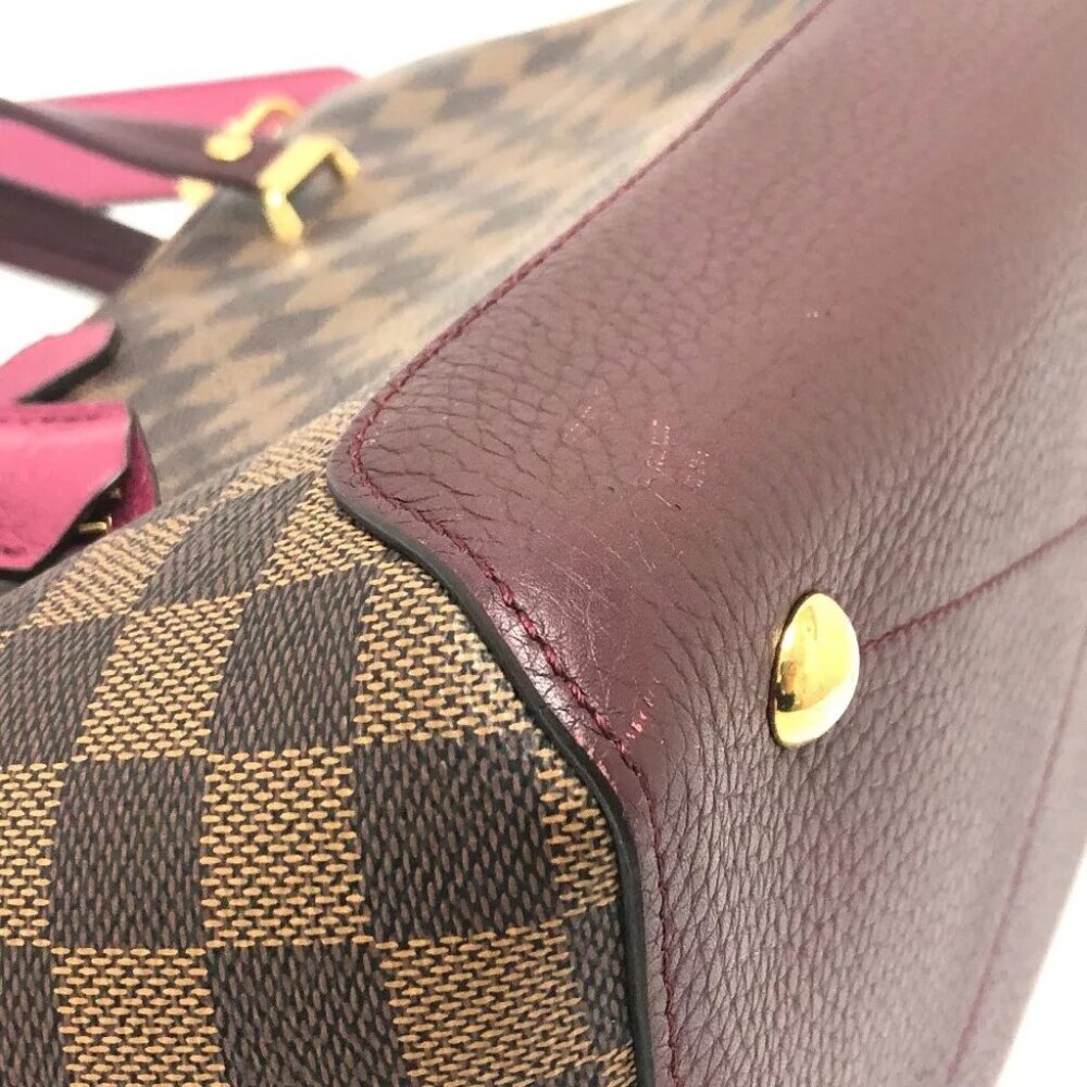 LOUIS VUITTON Damier Hyde Park 2WAY Shoulder Bag Tote Bag Hand Bag - Picture 10 of 16